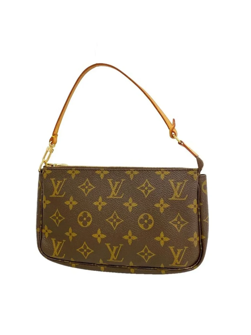 Louis Vuitton Pouch Monogram Pochette Accessory Soir Brown